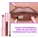 LipHack – Trio Lápis, Balm e Gloss Que Dá Efeito De Preenchimento Em Segundos
